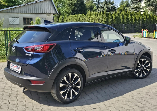 Mazda CX-3 cena 64500 przebieg: 90000, rok produkcji 2018 z Skierniewice małe 137